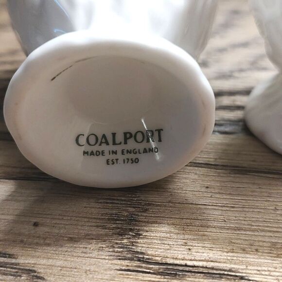Coalport Countryware White Footed Egg Cup Set of 2 Vintage - Picture 3 of 9